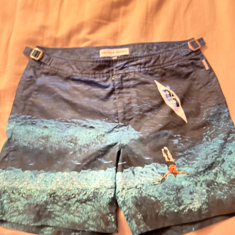 Orlebar Brown Deep Sea Mid-Length Swim Shorts